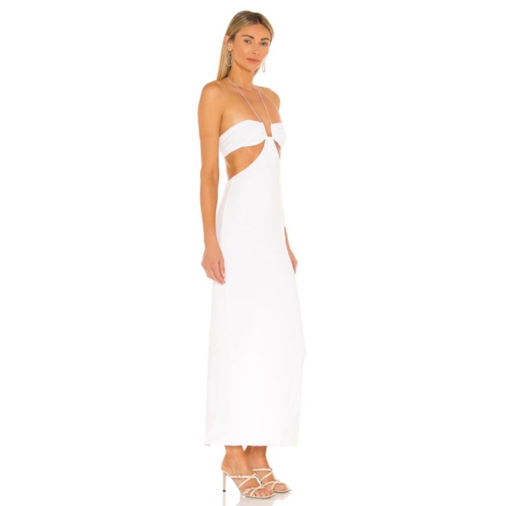 Revolve Natalie Rolt | Willow Dress In White Size 2